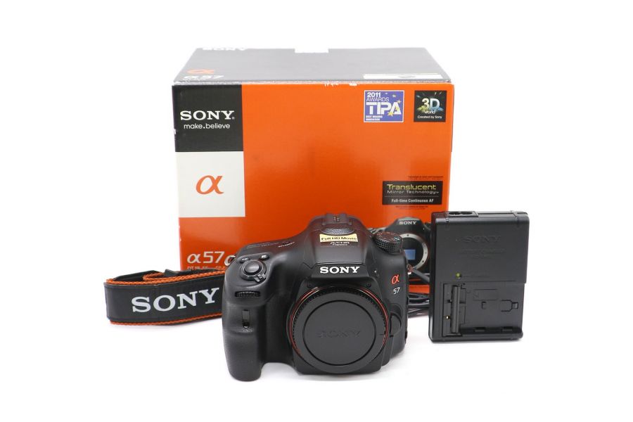 Sony A57 body в упаковке (пробег 11000 кадров)