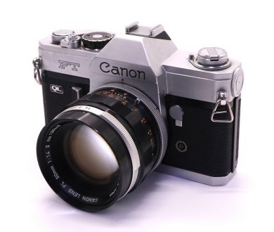 Canon FT QL + Canon FL 50mm/1.4 II (Japan,1966)