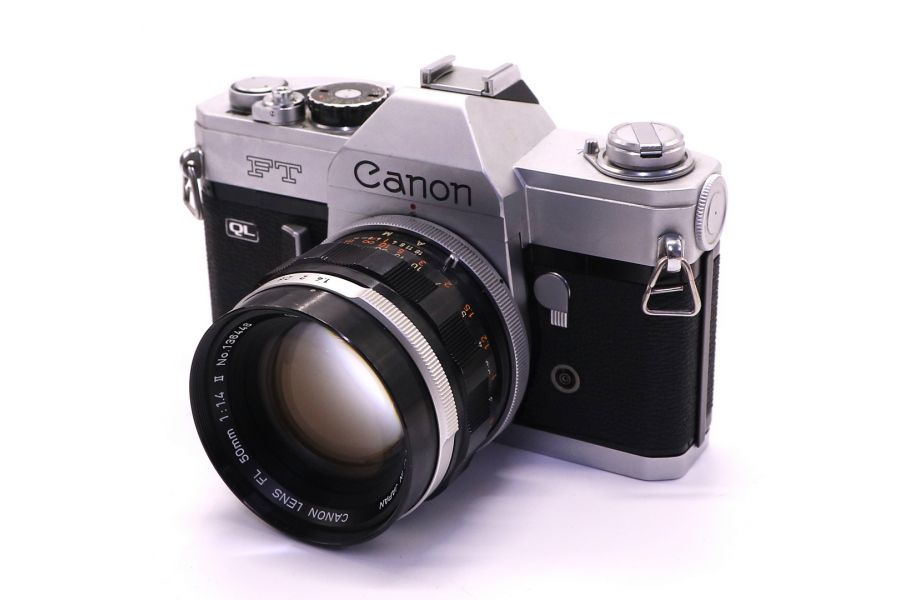 Canon FT QL + Canon FL 50mm/1.4 II (Japan,1966)