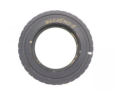 Купить Adapter Big M42 - Canon black с чипом Adapter Big M42 - Canon black с чипом