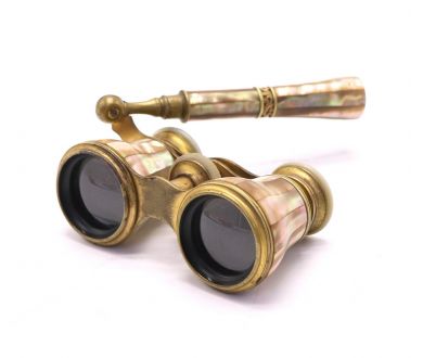 Бинокль театральный перламутровый 