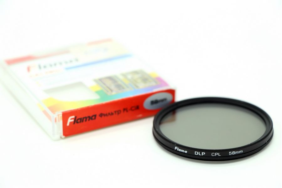 Светофильтр Flama DLP CPL 58mm