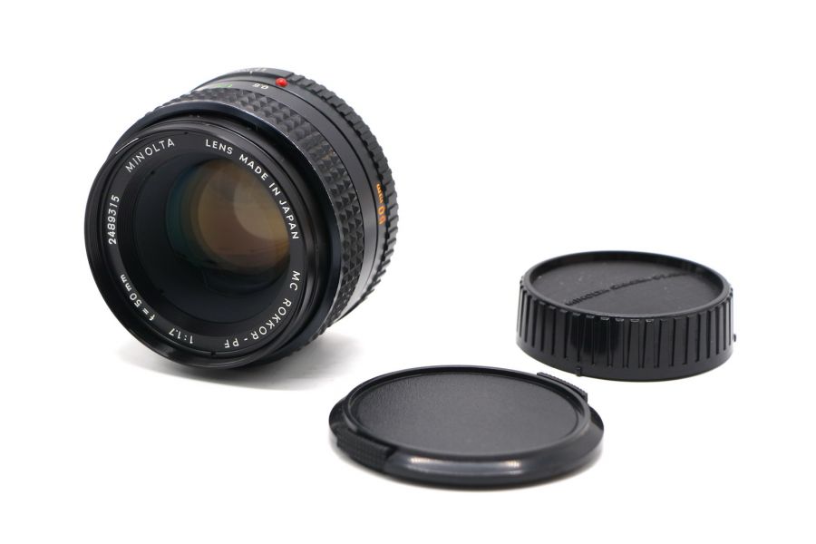 Объектив Minolta MC Rokkor-PF 50mm f/1.7 (Japan)