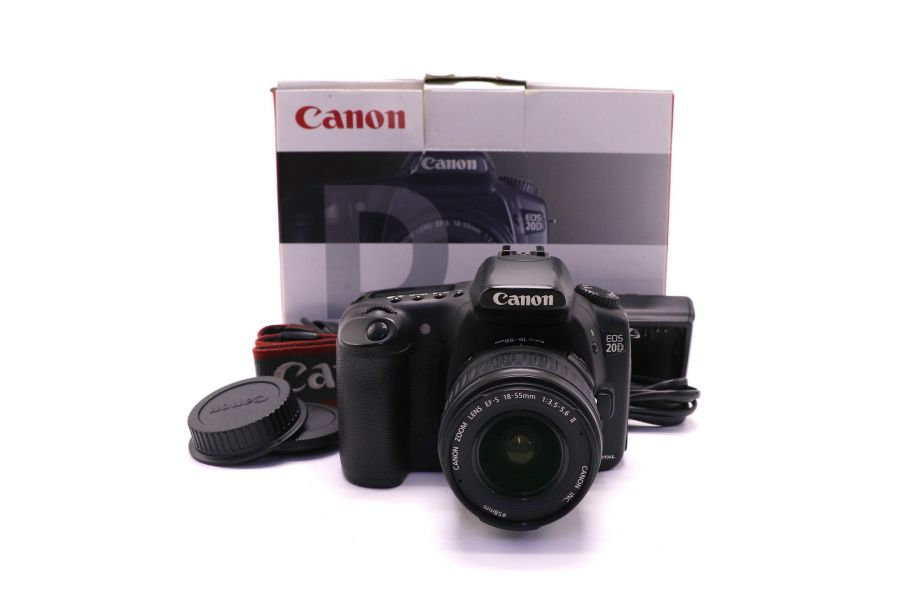 Canon EOS 20D kit в упаковке
