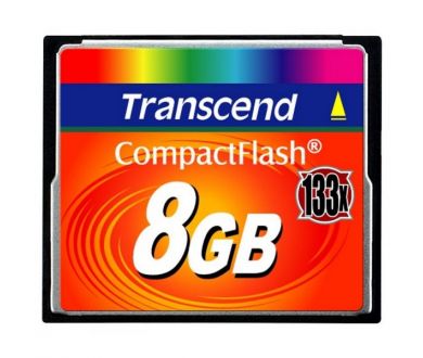 Флеш карта Compact Flash Transcend 8GB 133x