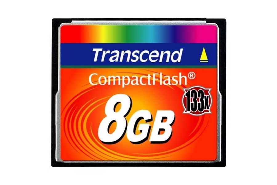 Флеш карта Compact Flash Transcend 8GB 133x