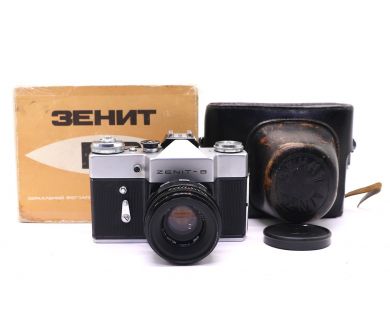 Купить Зенит-В kit Гелиос-44-2 (СССР, 1970г) в упаковке Зенит-В kit Гелиос-44-2 (СССР, 1970г) в упаковке