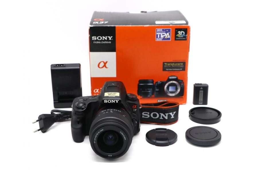 Sony A37 kit в упаковке (пробег 22185 кадров)