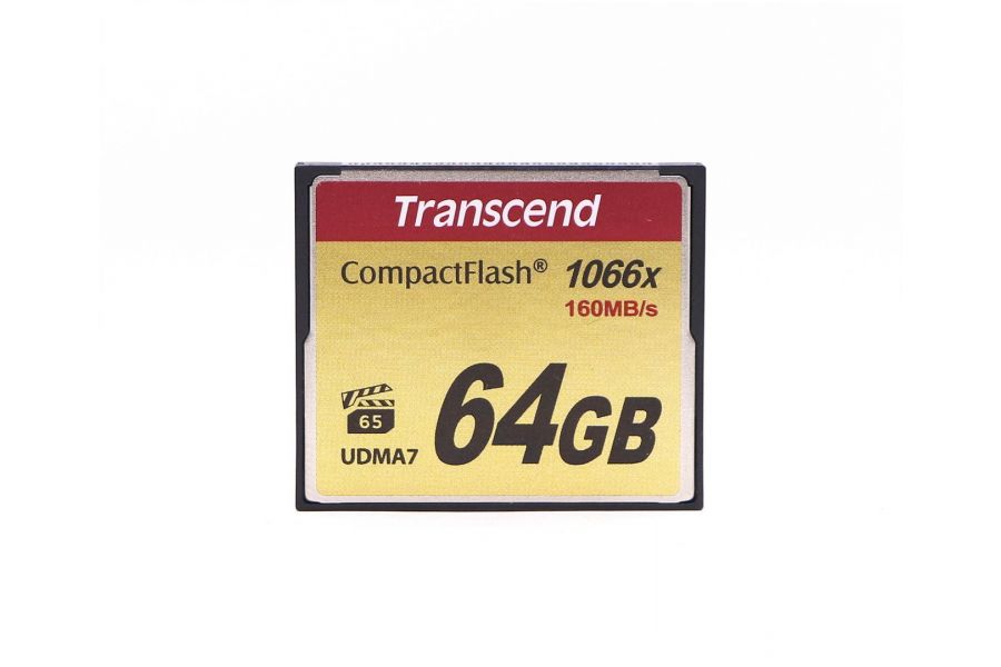 Флеш карта Compact Flash Transcend 64GB 1066x