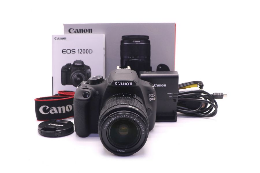 Canon EOS 1200D kit в упаковке (пробег 450 кадров)