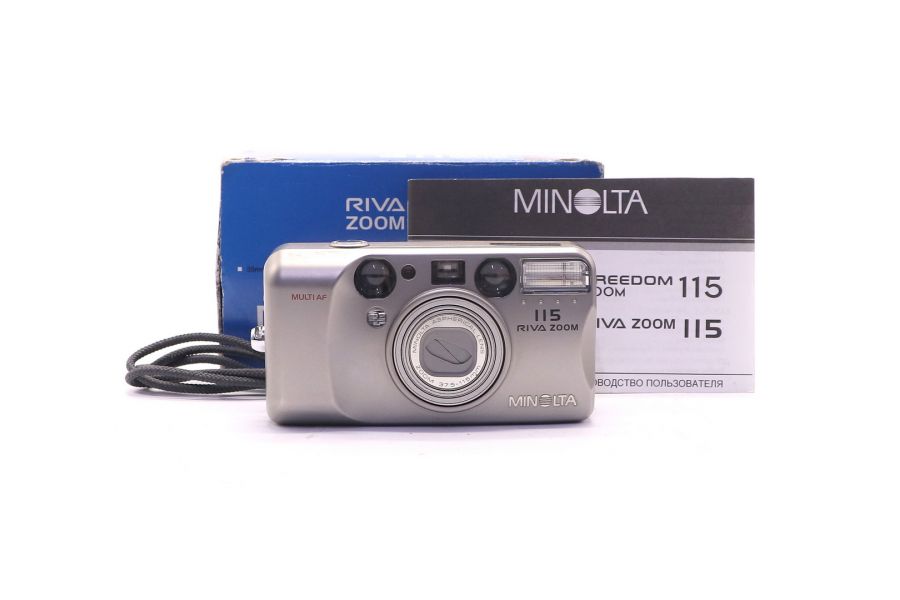 Minolta Riva Zoom 115 в упаковке