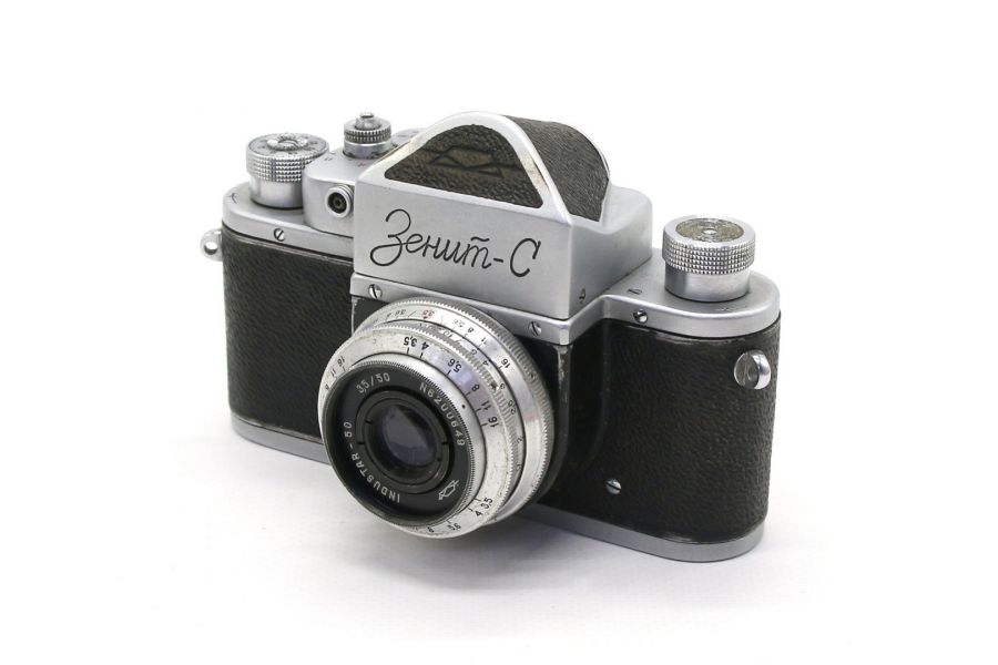 Зенит С + Индустар-50 (КМЗ, 1959)