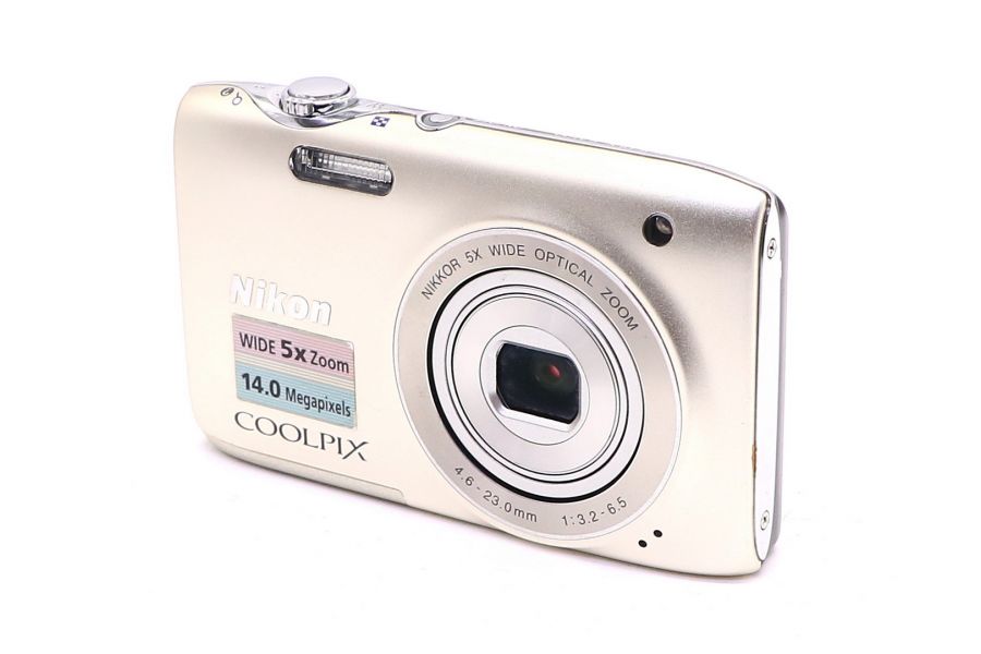 Nikon Coolpix S3100 компактная фотокамера металл
