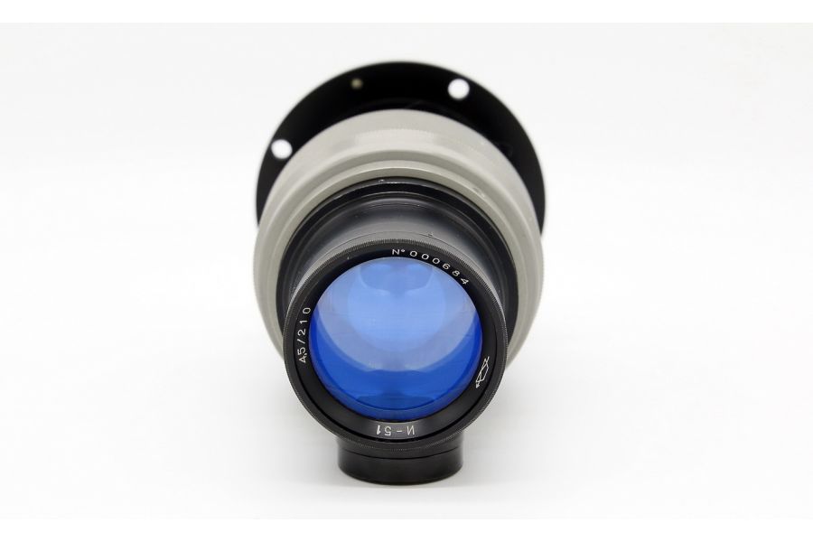 Индустар-51 4,5/210 особый (КМЗ, СССР)