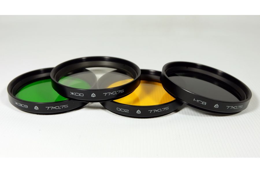 Светофильтры 77 мм (набор 4 шт.)