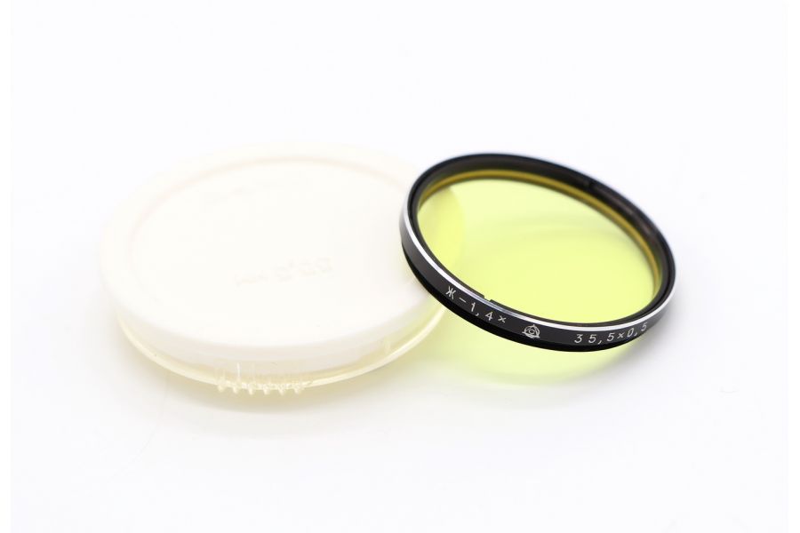 Светофильтр Ж-1,4Х 35,5х0,5