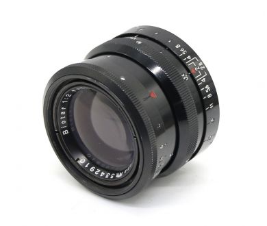 Biotar 2/58 T M42 CZJ 17-ти лепестковый black (Germany)