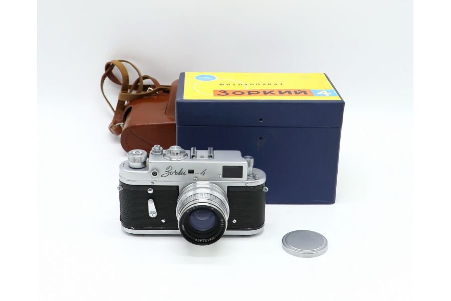 Редкий Зоркий 4 + Юпитер-8 в упаковке
