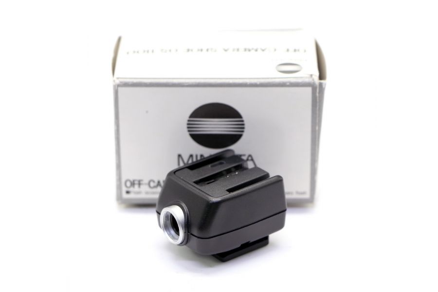Адаптер башмака Minolta Off Camera Shoe OS-1100 в упаковке