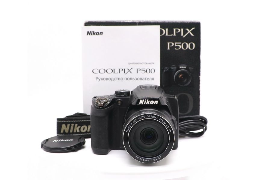 Nikon Coolpix P500 в упаковке