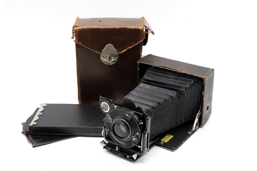 Agfa + Rietzschel Doppel Anastigmat Linear 4.8/13.5cm Compur