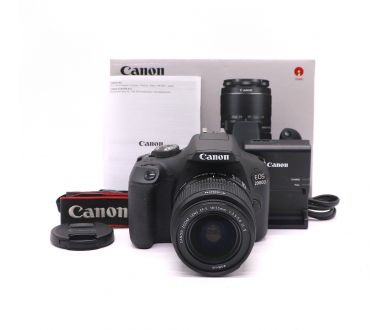 Canon EOS 2000D kit в упаковке (пробег 54000 кадров)