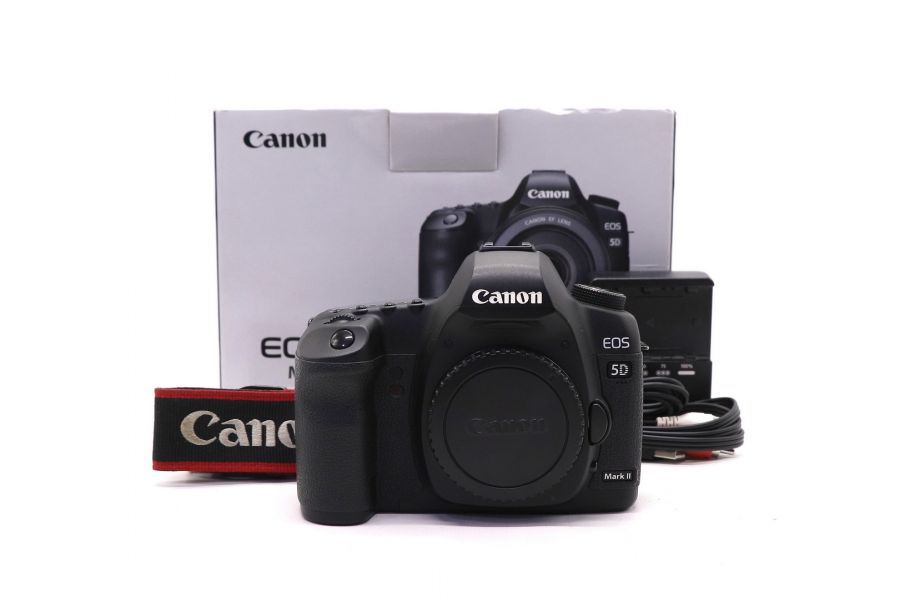 Canon EOS 5D Mark II body в упаковке (пробег 95900 кадров)