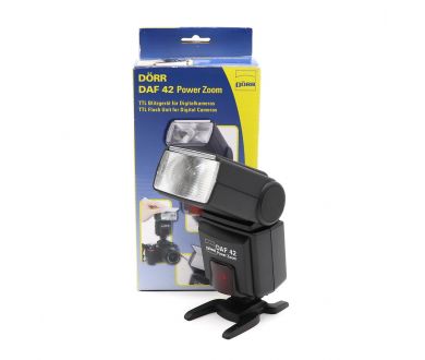 Купить Фотовспышка Dörr Daf 42 Power Zoom for Olympus в упаковке Фотовспышка Dörr Daf 42 Power Zoom for Olympus в упаковке