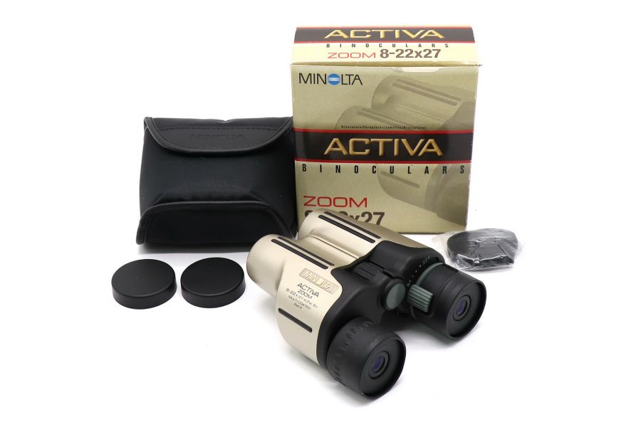 Бинокль Minolta Activa Zoom 8-22x27 новый