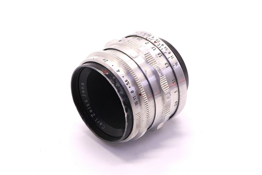 Tessar 2.8/50 T Carl Zeiss Jena silver М42 б.