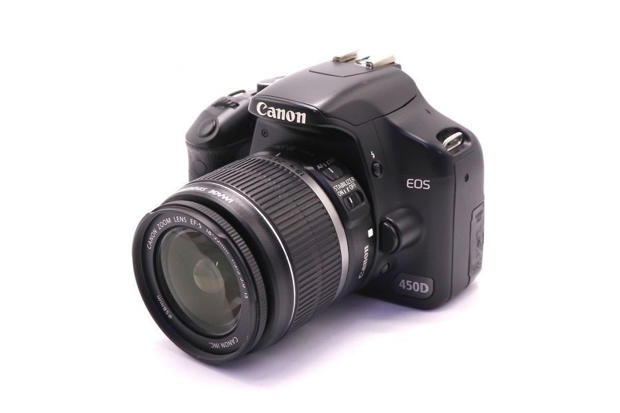 Canon EOS 450D kit (пробег 8500 кадров)