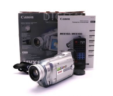 Видеокамера Canon MVX150i в упаковке