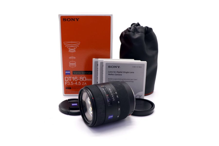 Sony Vario-Sonnar T*16-80mm f/3.5-4.5 ZA DT Carl Zeiss box