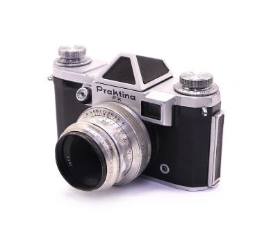 Praktina FX + Tessar 2.8/50mm