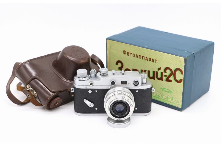 Зоркий 2С + Индустар 50 (КМЗ, 1957 г.)