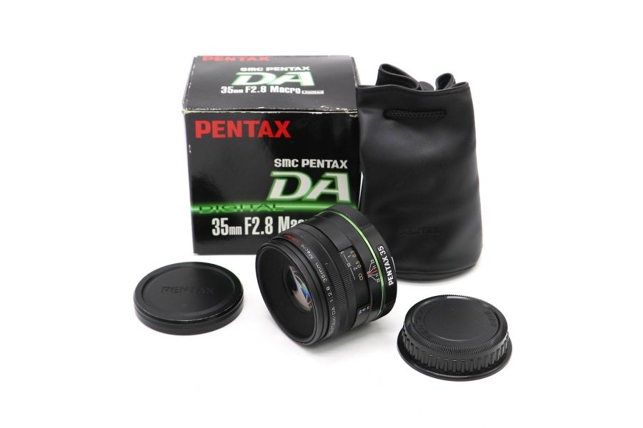 Pentax-DA SMC 35mm f/2.8 Macro Limited в упаковке