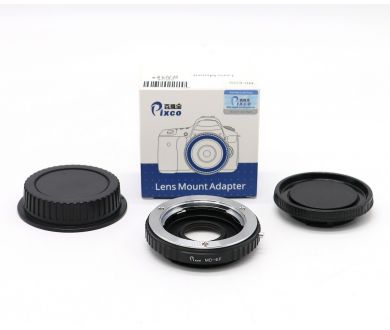 Переходник Minolta MD - Canon EOS с чипом и линзой б/у