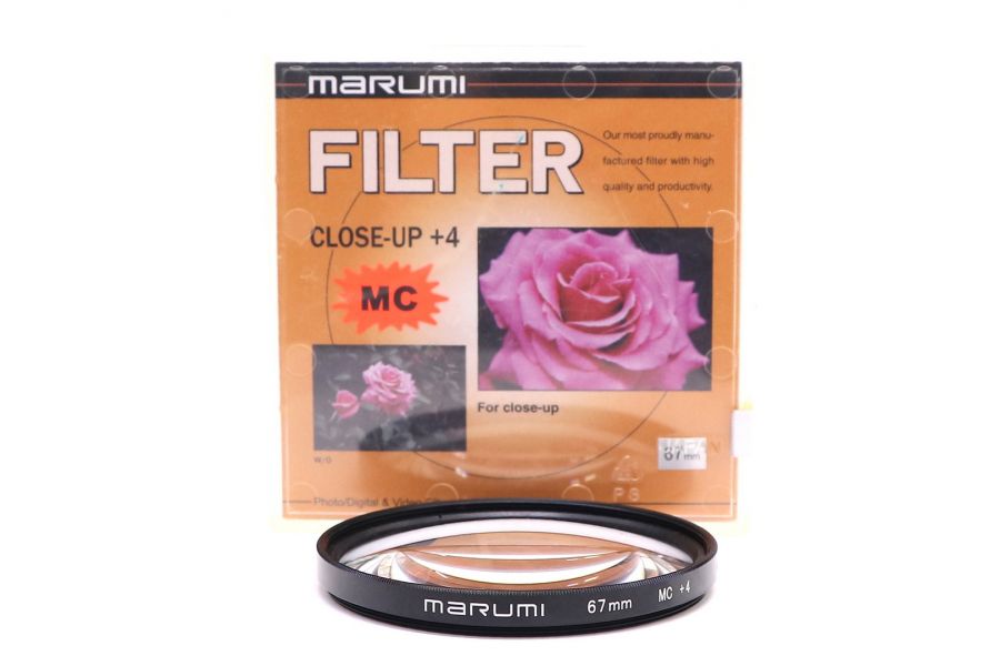 Макрофильтр Marumi MC Close Up (+4) 67mm