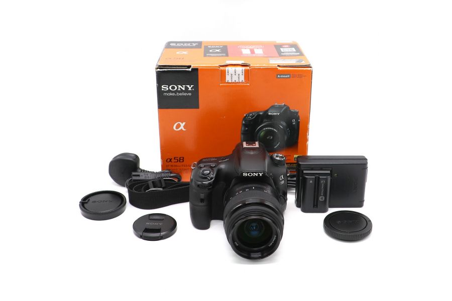 Sony A58 kit в упаковке (пробег 60055 кадров)