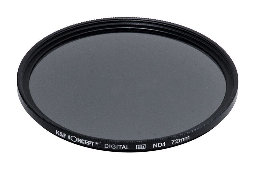 Светофильтр K/F Concept digital HD slim ND4 72mm