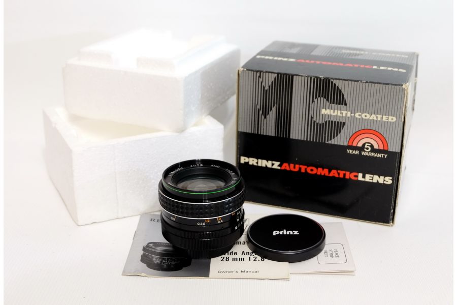 Rexagon Auto PMC 2.8/28mm (Japan, 1976)