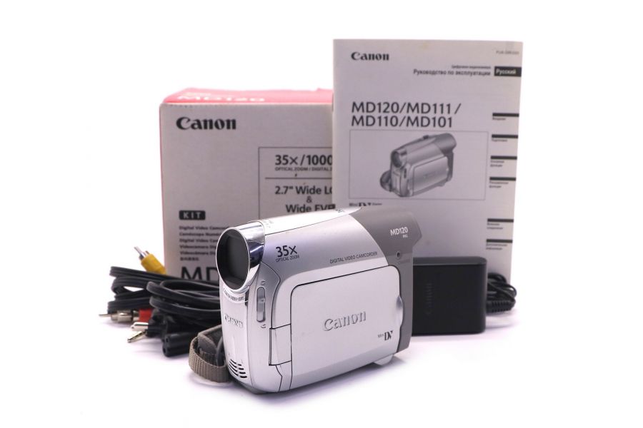 Видеокамера Canon MD120 в упаковке