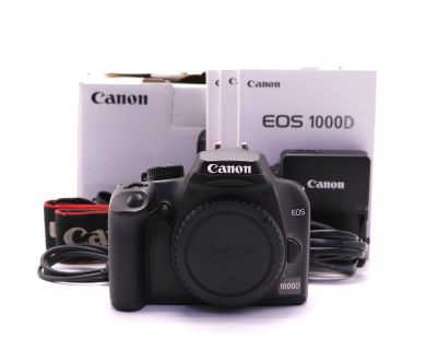 Canon EOS 1000D body в упаковке (пробег 5710 кадров)