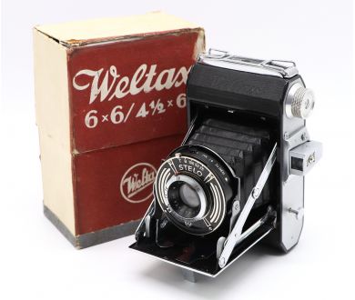 Welta Weltax + Victar-Anastigmat 4.5/75mm