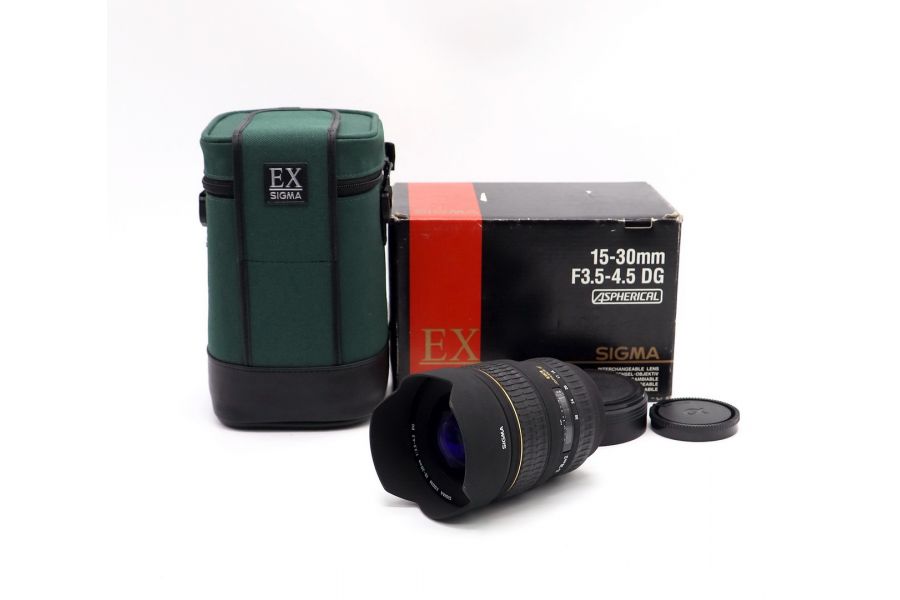 Sigma AF 15-30mm f/3.5-4.5 EX DG Aspherical for Sony A в упаковке