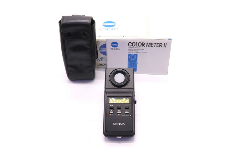 Колориметр Minolta Color Meter II в упаковке