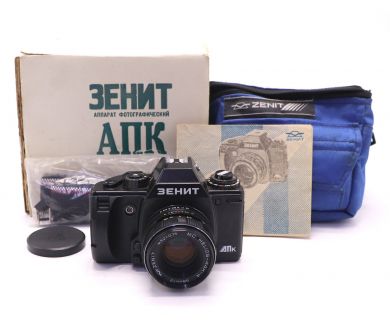 Купить Редкий Зенит АПК + Гелиос-44К-4 2/58 в упаковке Редкий Зенит АПК + Гелиос-44К-4 2/58 в упаковке