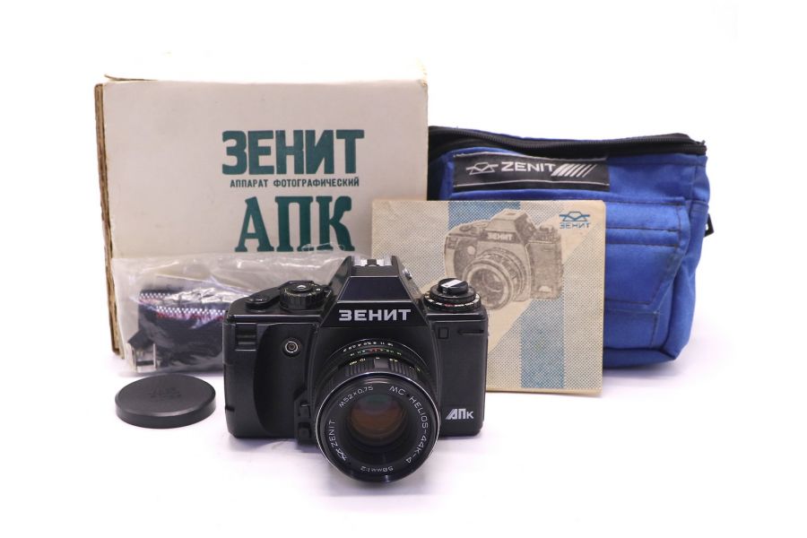 Редкий Зенит АПК + Гелиос-44К-4 2/58 в упаковке