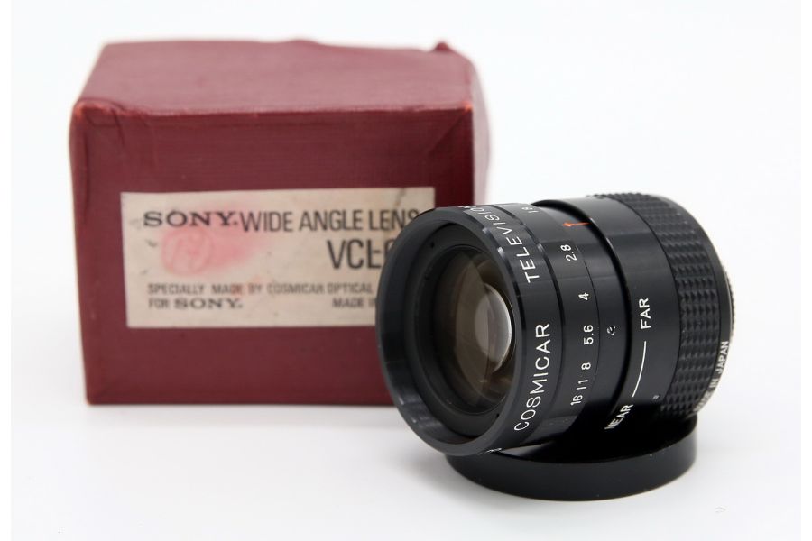 Cosmicar Television lens 1.8/50mm