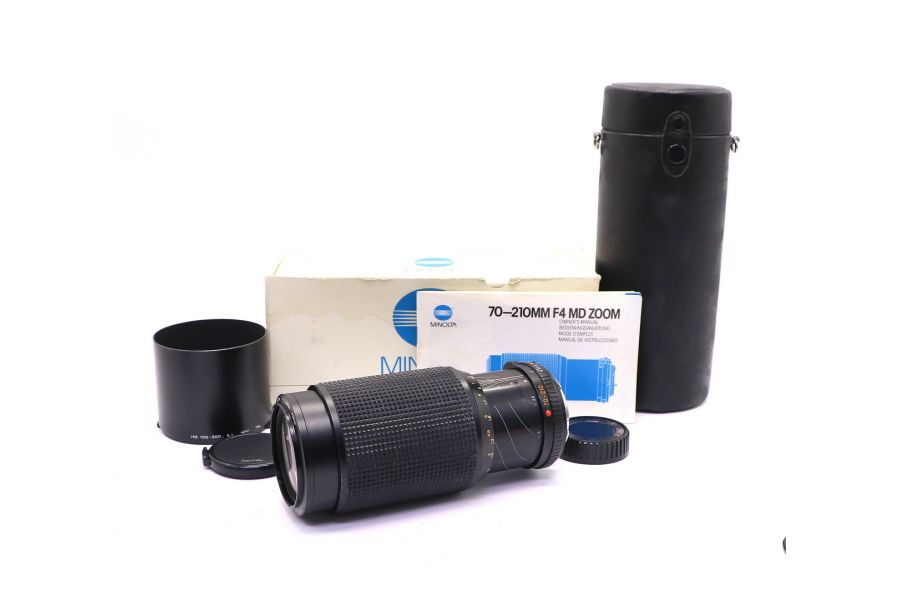 Minolta MD Zoom 70-210mm f/4 в упаковке